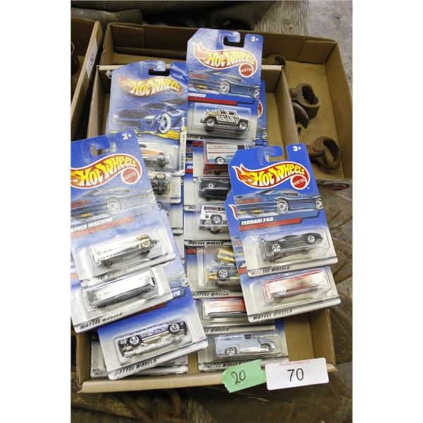 20 hot wheels cars