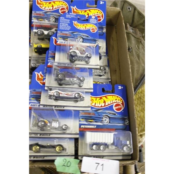20 hot wheels cars