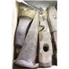 Image 2 : Sledge hammer heads, axe heads, wedges