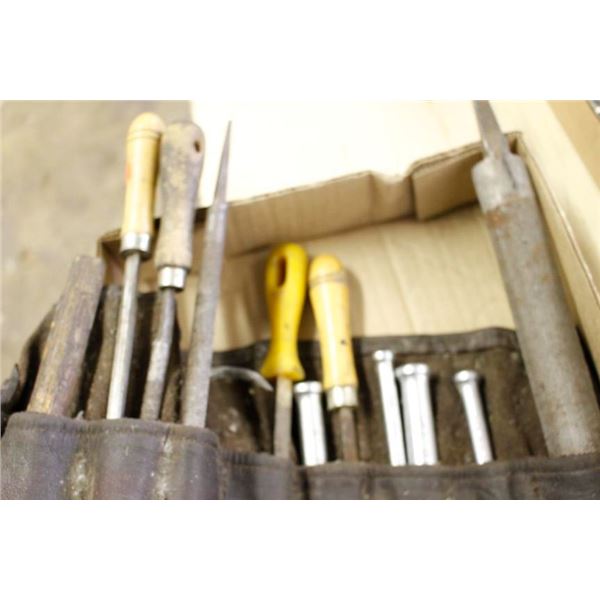 Cabinet maker stone, file set
