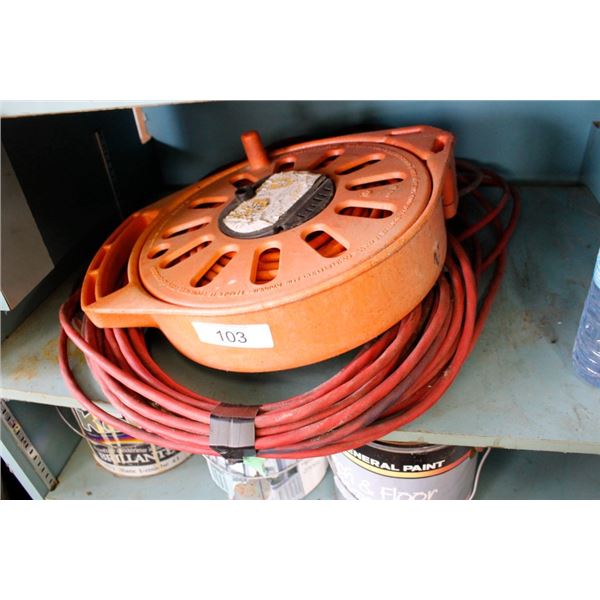 Extension cord, extension cord w/ reel