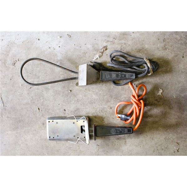 Electric fire starter, electric paint stripper,