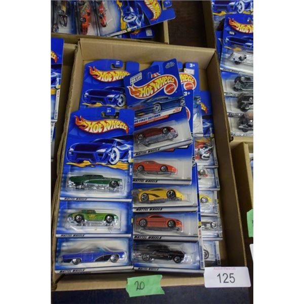20 hotwheels cars