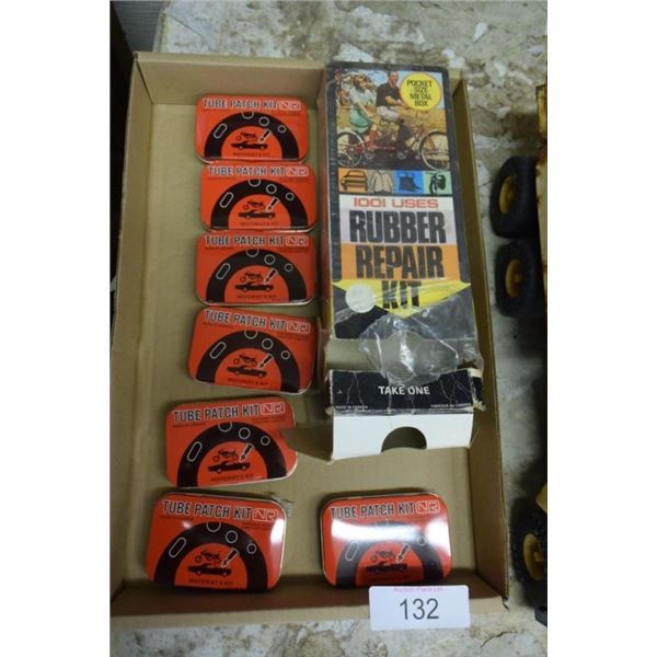 7 tube patch kits w/ original display box