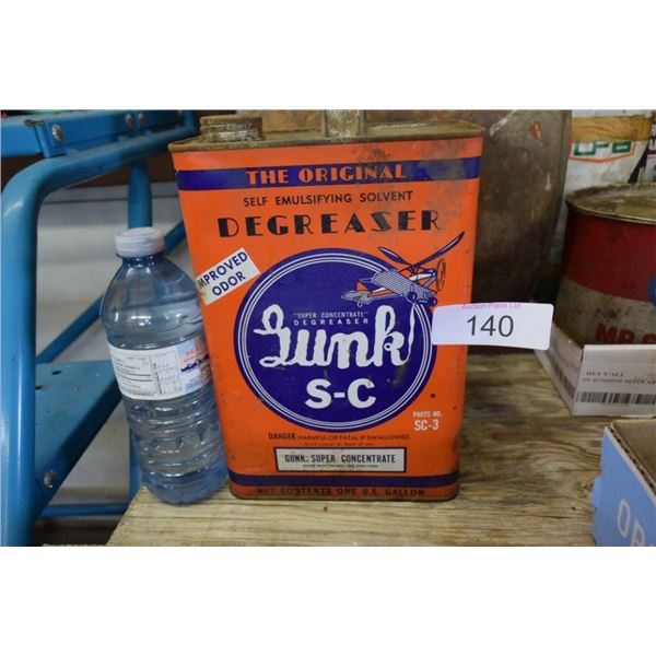 Gunk S-C degreaser Can