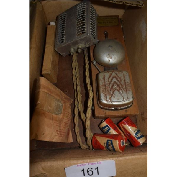 Antique Red Rooster Brooder Alarm