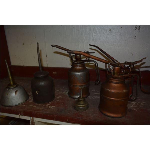 Oiling cans
