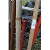 Image 4 : Shovel rake, hoe pitch fork, pickaxe, axe,