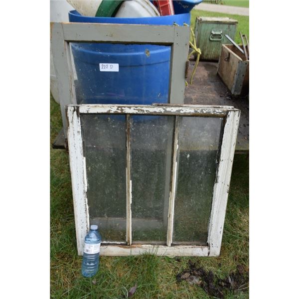 Vintage Window frame inserts