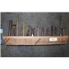 Image 1 : Set of cold chisels w/ wood holder