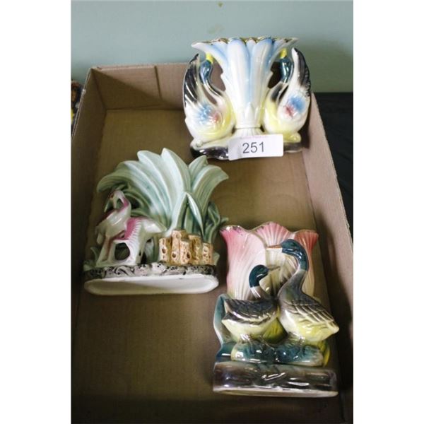 Duck ceramic  vases