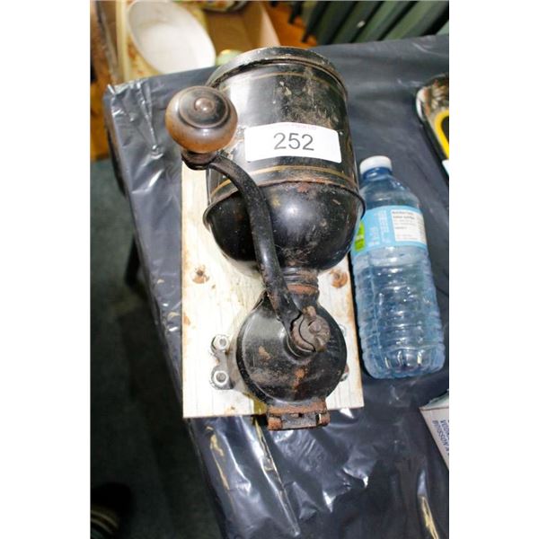 Antique Parker's Eagle No 444. Coffee Grinder