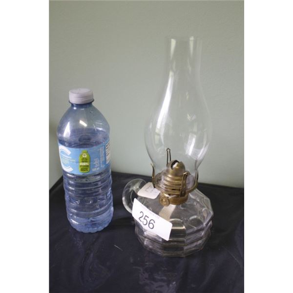 1860's adams panel finger oil lamp
