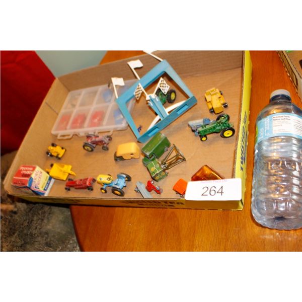 Vintage farm/car toys