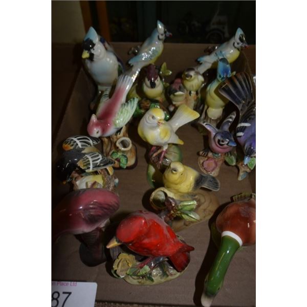 Vintage Bird ornaments