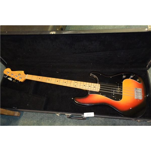 Univox bass guitar, made in japan w/ case