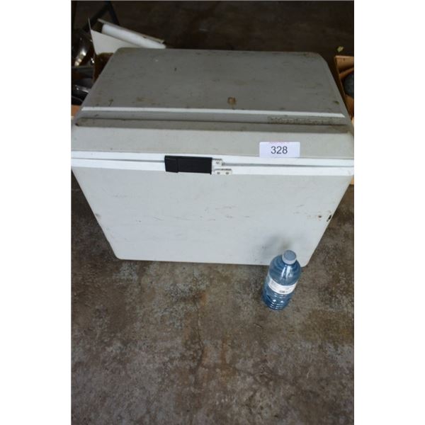 Koolatron electric cooler & Coleman water jug