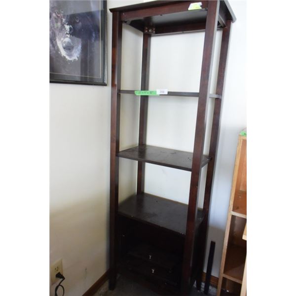 22"x15"x72" wooden display case