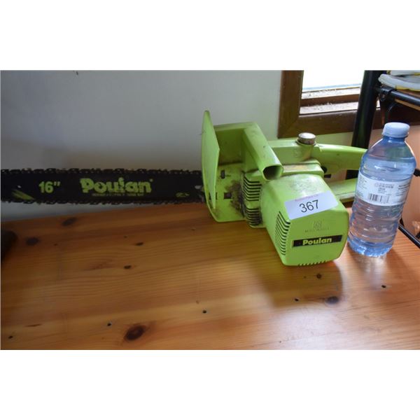 Poulan 16" chain saw