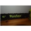 Image 2 : Poulan 16" chain saw