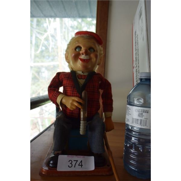 Oostenrijk cigar smoking metal Man Toy