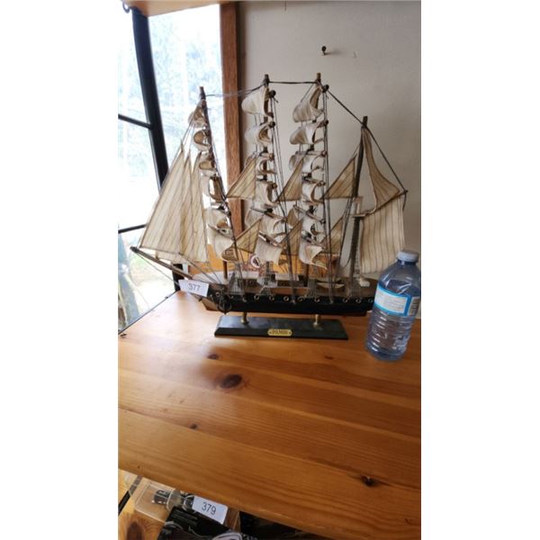 Pamir sail boat model