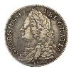 Image 1 : Great Britain 1745 1/2 Crown Lima George II VF-EF