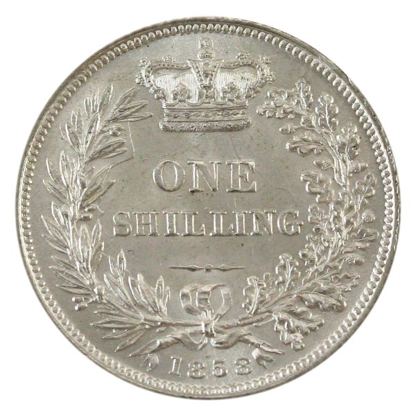 Great Britain 1858 Shilling BU