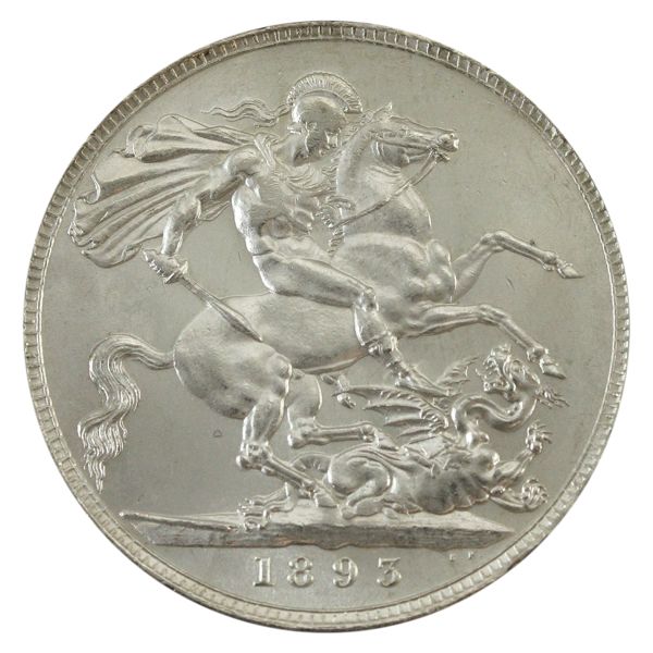 Great Britain 1893 Crown LVI UNC+ 