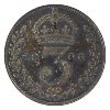 Image 7 : Great Britain 1906 Edward VII 4-Piece Maundy Set in Original Dated Case