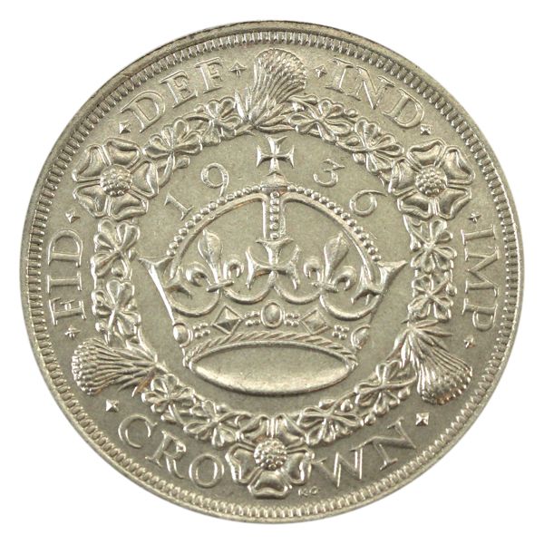 Great Britain 1936 Crown UNC+ 