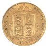 Image 1 : Great Britain Gold 1892 1/2 Sovereign AU-UNC