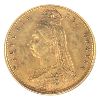Image 2 : Great Britain Gold 1892 1/2 Sovereign AU-UNC