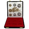 Image 1 : Haiti Gold & Silver 1973 9-Piece Proof-Like Set in Original Mint Packaging
