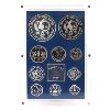 Image 1 : India 1977 10-Piece Development Oriented Proof Set w/ All Original Mint Packaging