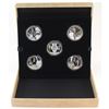 Image 2 : Niue Silver 2013 $2 Mythologies of the World-Story of Osiris 5-Piece Fine Silver Set (Tax Exempt)