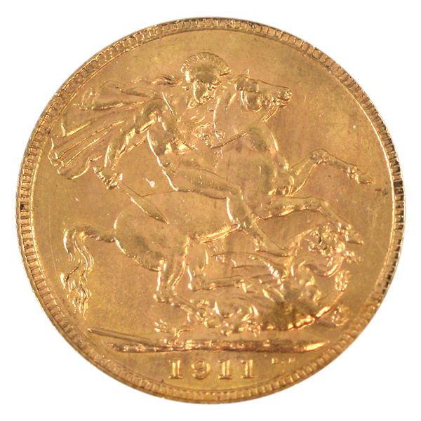 1911C Gold Sovereign UNC