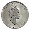 Image 2 : 1998 Platinum $1 Maple Leaf 1/20oz .9995 Fine *Scarce!* Mintage of Only 2000! (Tax Exempt)