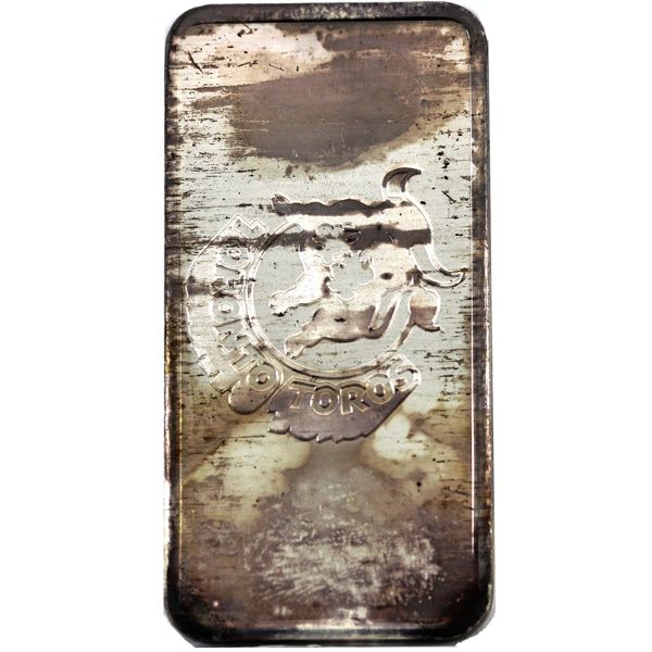 1oz Great Lakes Mint 1974-75 World Hockey Association "Toronto Toros" .999 Silver Bar *Rare!* 