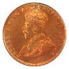 Image 2 : Ceylon 1926 1/2 Cent PCGS SP66 Red