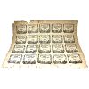 Image 1 : France 1793 50 Sols Uncut sheet of 20x Paper Assignats