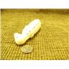 Image 2 : Alaska Native carved Ivory spotted seal 5.5" long (33)