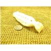 Image 3 : Alaska Native carved Ivory spotted seal 5.5" long (33)