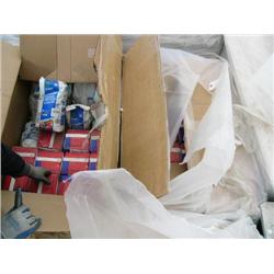 Un-sanded and sanded grout - 2 large boxes: 1 - approx. 15 small boxes and 8 bags, 2 - approx. 48 ba