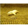 Image 2 : Alaska Native carved Walrus ivory whale 3" long (33)