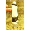 Image 3 : Eskimo man carved of white ivory 4" tall - circa 1960 (33)