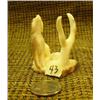 Image 1 : Ivory wolf, all one piece very well done and detail signed R. Felber (33)