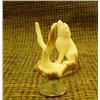 Image 2 : Ivory wolf, all one piece very well done and detail signed R. Felber (33)