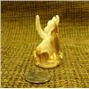 Image 3 : Ivory wolf, all one piece very well done and detail signed R. Felber (33)