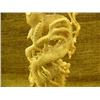 Image 4 : Very detailed and ornate carving of dragons made of bone 13" tall Imported retail price $1550.00 (33